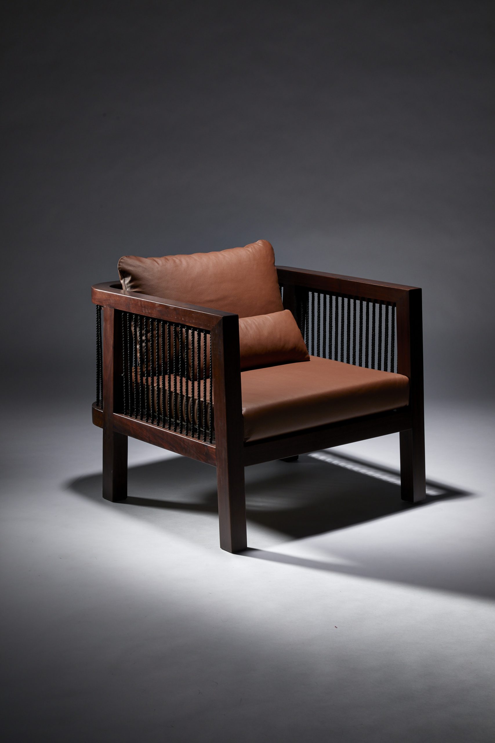 REDA AMALOU DESIGN_AUGUSTE ARMCHAIR_WALNUT_ Cognac LEATHER_58
