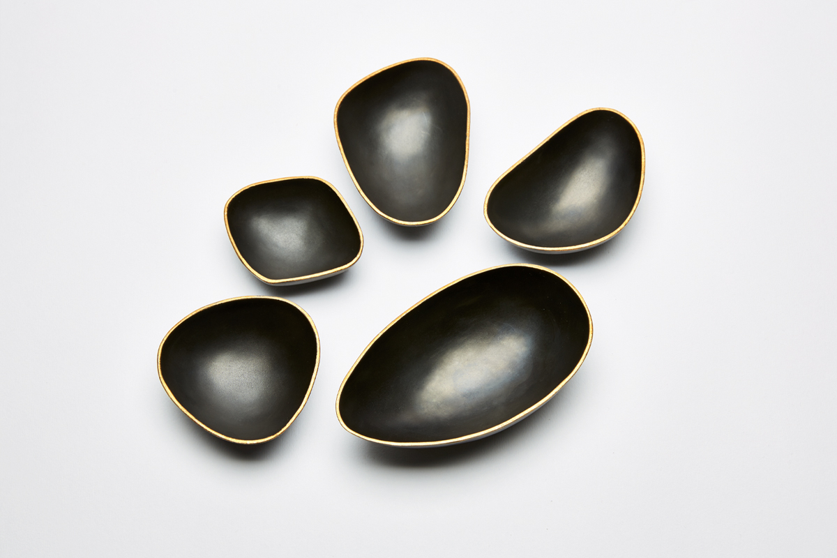 PEBBLES FEUILLE D'OR